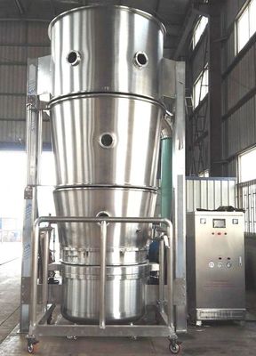 GMP 10kg Capability Fluidized Bed Coating Equipment