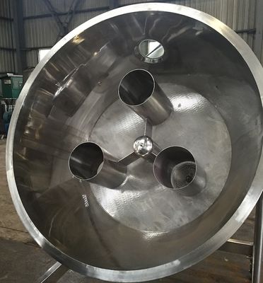 GMP 10kg Capability Fluidized Bed Coating Equipment