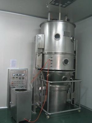 Pulse Bag Filter 10 Kg / Batch  Fluidized Bed Coating Equipment