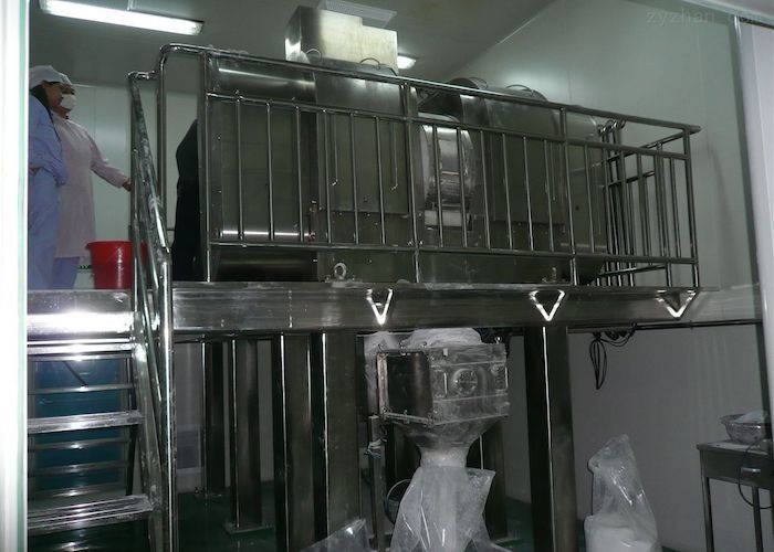 Electro - Hydraulic 100kg/H Dry Granulator Equipment