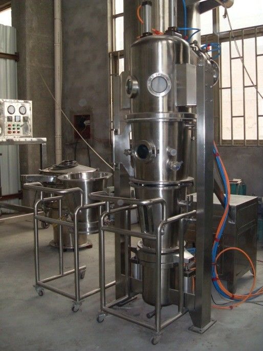 Lab Use 9kw Fluidized Bed Coating Equipment